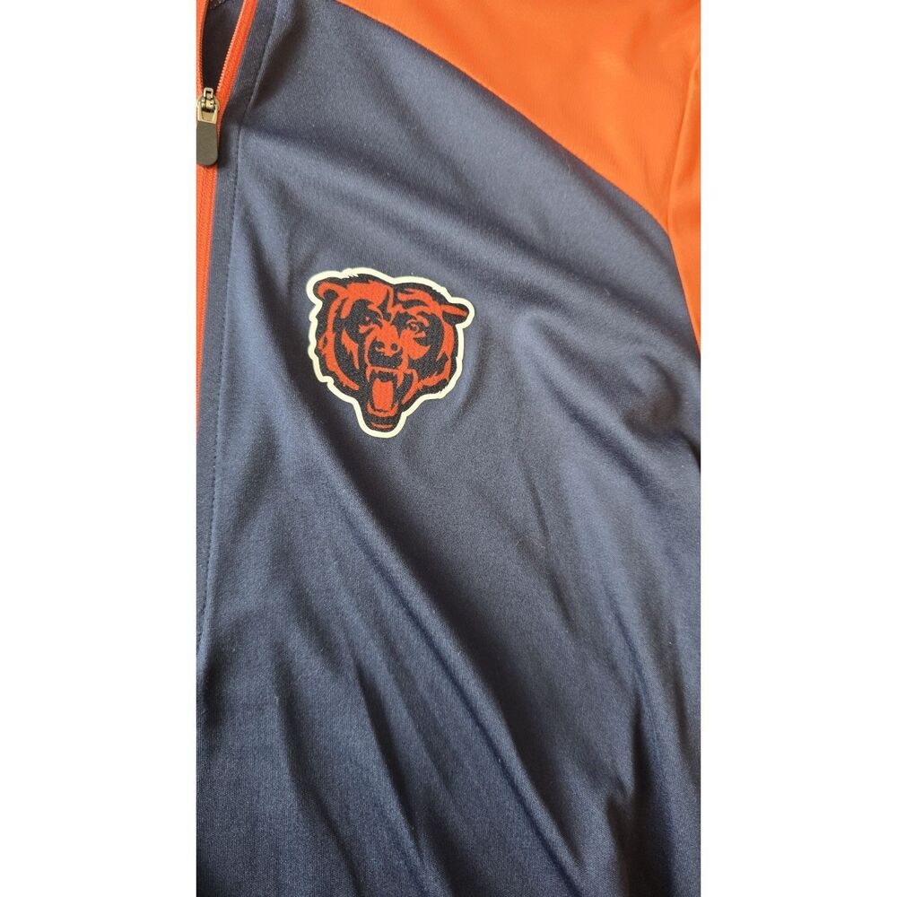 Women's Fanatics Chicago Bears 1/2 Zip Athletic Pullover Sz Small - Picture 3 of 11